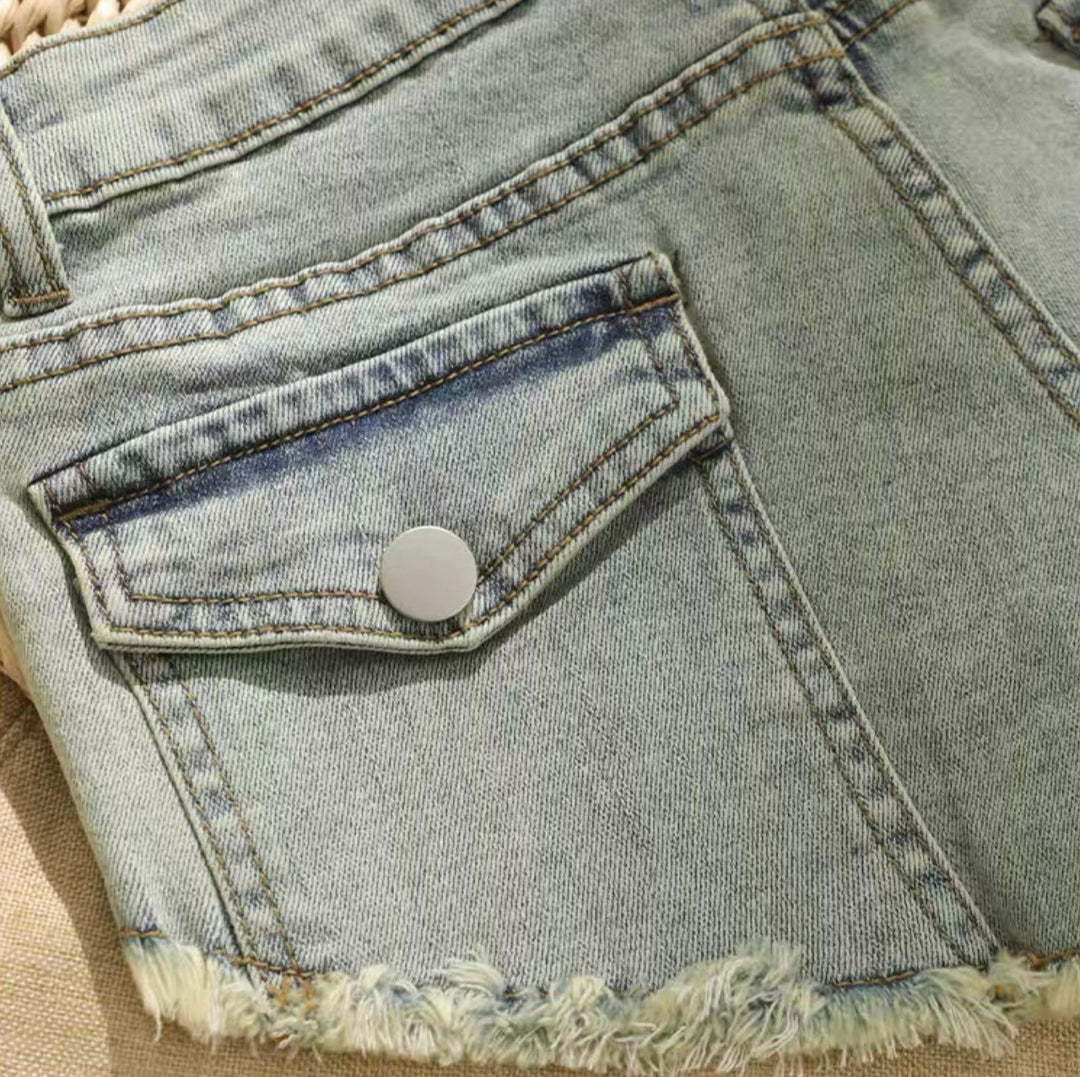 Honky Tonk Mini Pocket Shorts